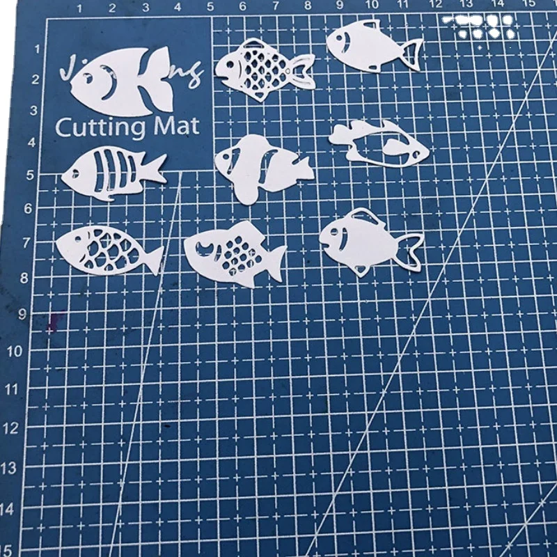 

Fishes Metal Cutting Dies Stencils for DIY Scrapbooking/photo Album stamps Decorative Embossing DIY Paper