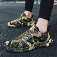 new summer casual shoes mesh camouflage men shoes breathable high quality men sneakers non slip damping outdoor shoes for men