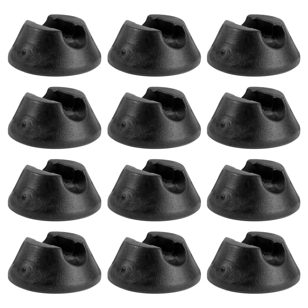 

12pcs Chair Leg Covers Hairpin Non-skid Table Feet Covers Chair Feet Covers