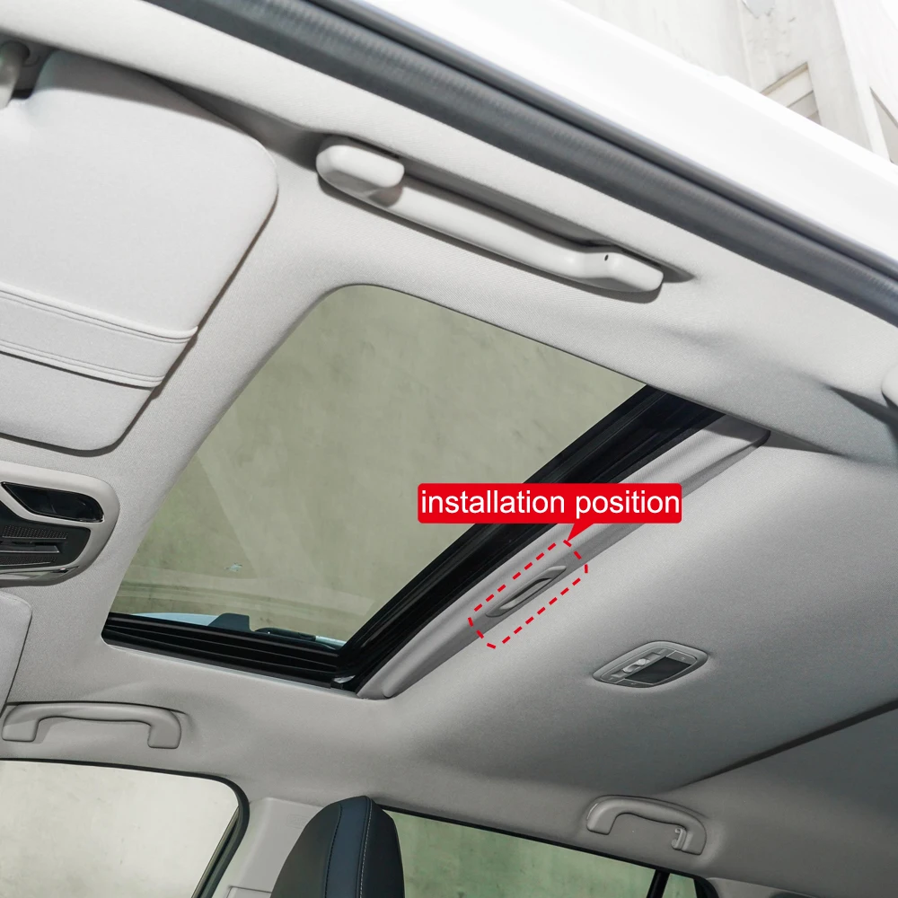 

For Subaru Outback 2021 Accessories Car Styling Interior Interior Sunroof Handle Cover Trim Carbon Fiber Sticker 1pcs