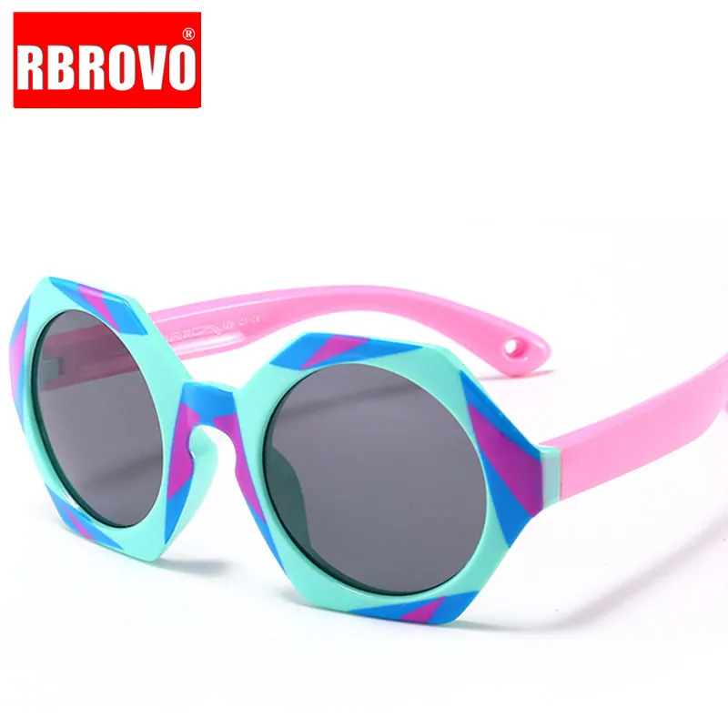 RBROVO 2021 Новые поляризованные солнцезащитные очки для мальчиков и девочек модные