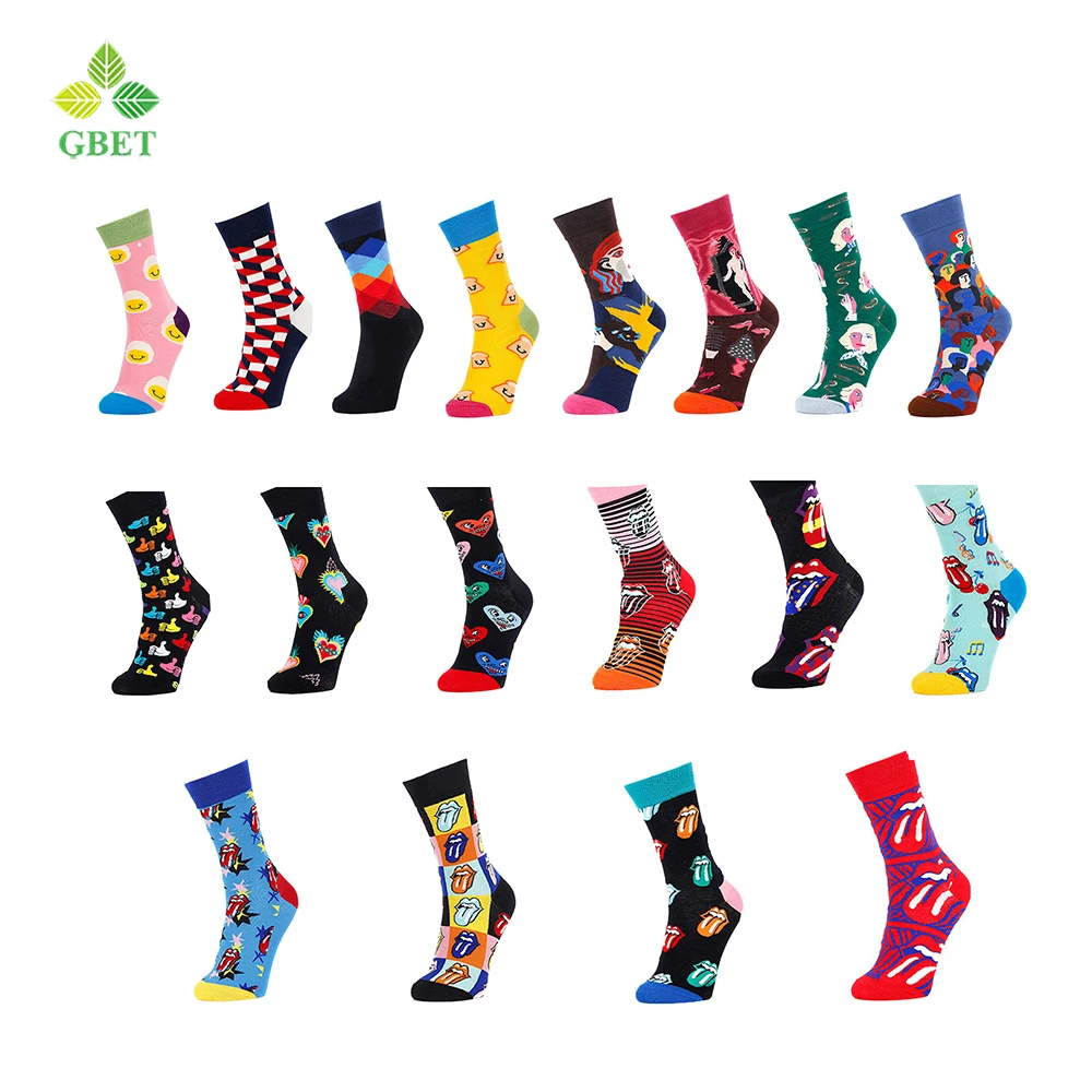 

Модные брендовые модные носки средней длины, Забавные милые хлопковые носки унисекс в стиле "Лолита", удобные носки для мужчин и женщин на ос...