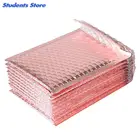 10 шт 15x20 + 4 см пузырчатый конверт из розового золота пузырчатая почта для подарка