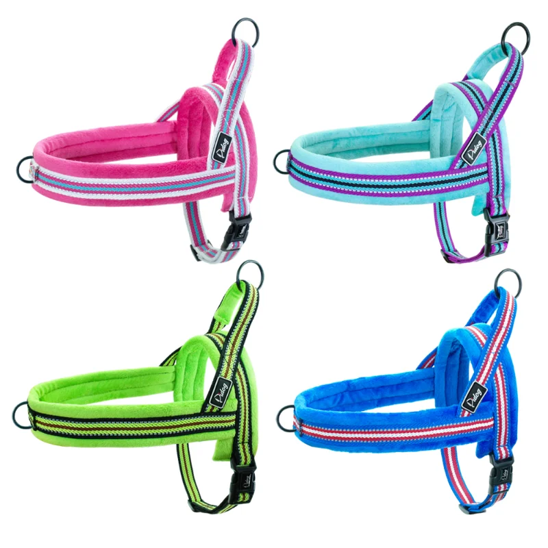 

2021 Dog Harness Vest No Pull Reflective Dog Harness Soft Padded Pet Puppy Harnesses Adjustable for Small Medium Large Dogs Pet