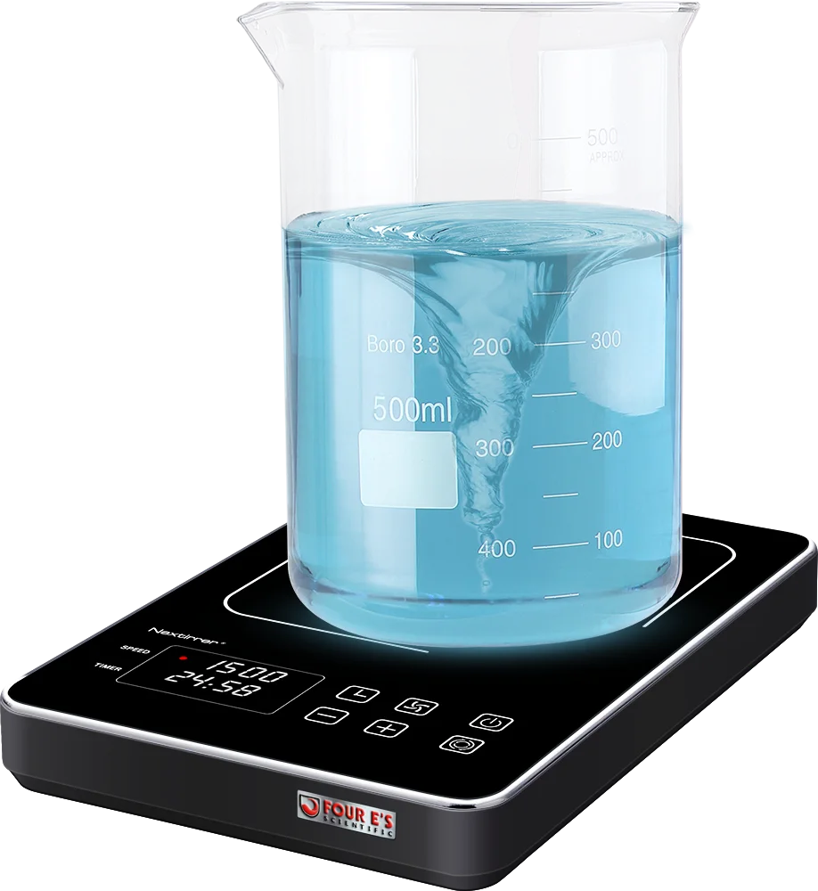 Najtaniej 5 Cal LED Cyfrowy Mieszadło Magnetyczne 1500rpm Przemysłowe Szkło Hartowane Mieszadło Magnetyczne