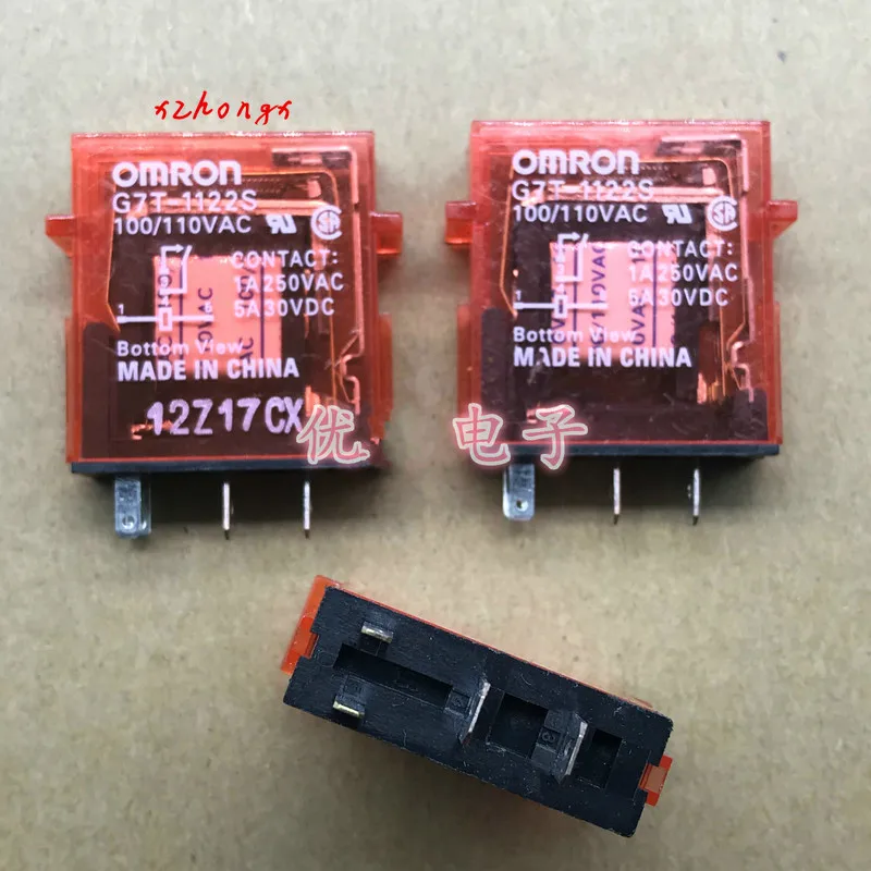 

Реле G7T-1122S 100/110V 4 pin вставляется G7T-1122S 200/220V