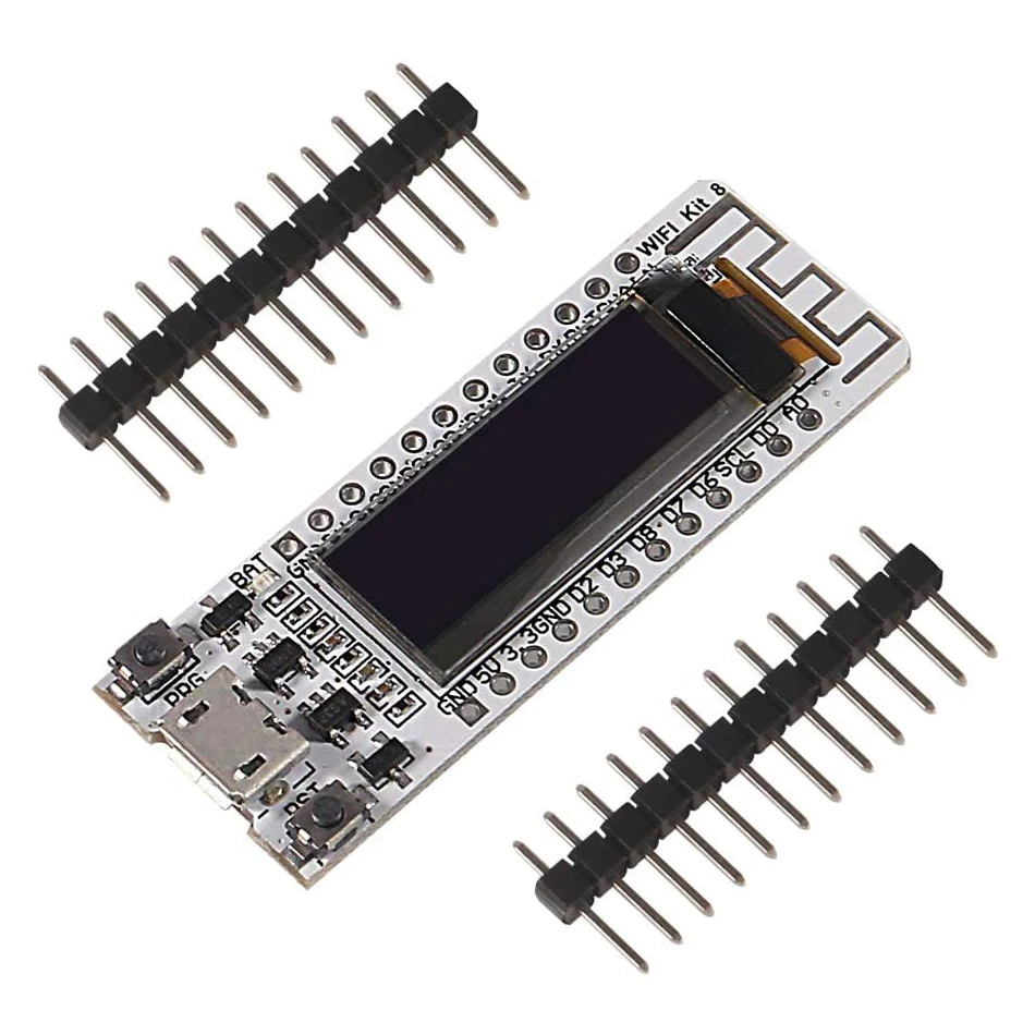 Макетная плата ESP8266 с органическим светодиодом 0 91 дюйма Wi-Fi OLED-дисплей CP2102 для