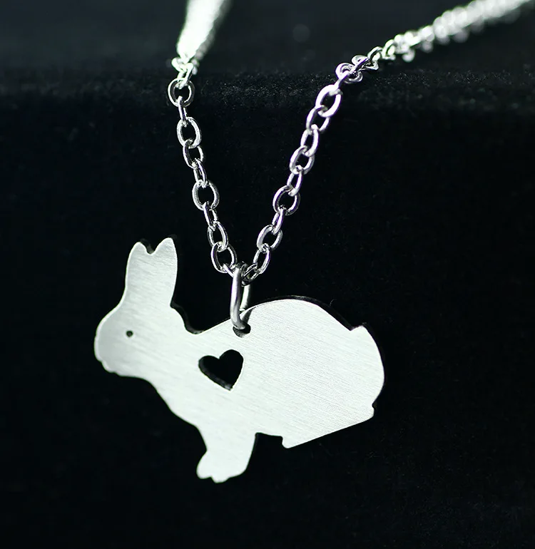 

10 шт., резиновое ожерелье из нержавеющей стали