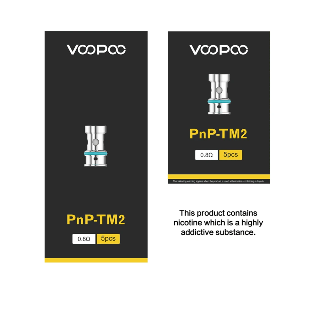 Оригинальная катушка Voopoo PNP TM2 Ом 12 ~ 18 Вт для VINCI/R/X/AIR DRAG S/X/Max NAVI ARGUS GT/AIR | Электроника