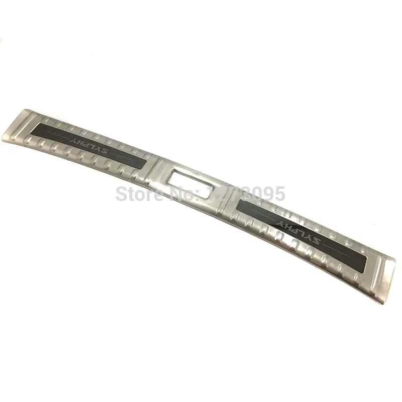 

For Nissan Sylphy 2016 2017 2018 Stainless Inner Trunk Rear Bumper Protector Sill Tail Trunk Guard Pedal Cover Car Accessories