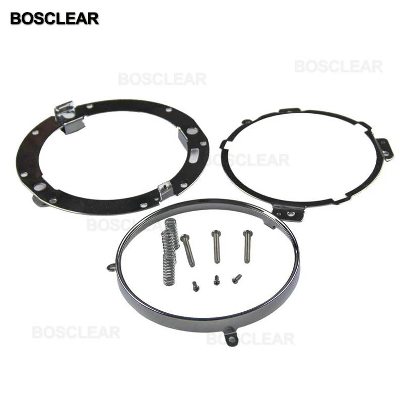 7 дюймовые круглые аксессуары для светодиодных фар монтажное кольцо Jeep Wrangler JK Hummer