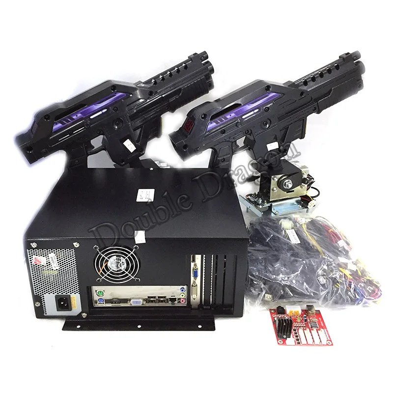 Имитатор инопланетянина 4 в 1 стрельба по пришельцам пулемета страшная земля