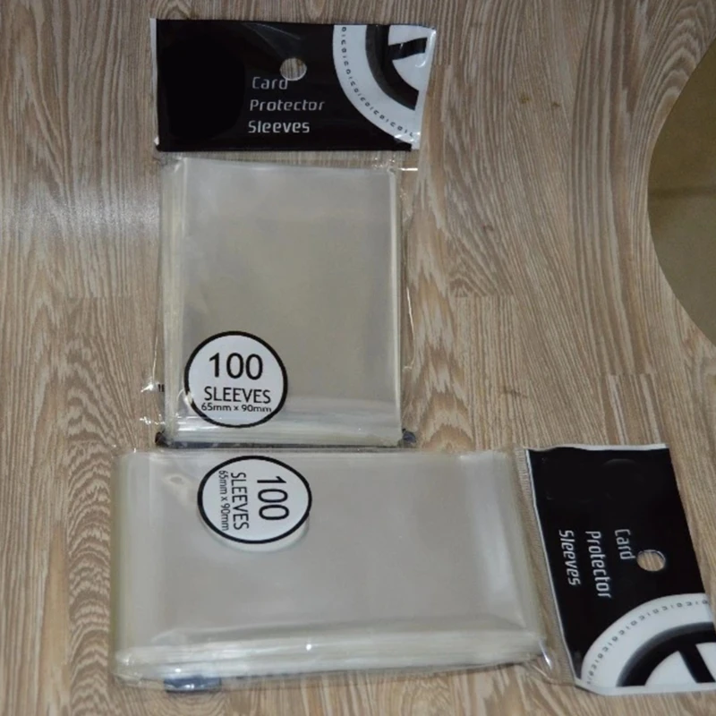 100Pcs Clear Transparent Ultra Super Card Protector Flashing Film Holographic Idol Photo Sleeves Cover | Спорт и развлечения