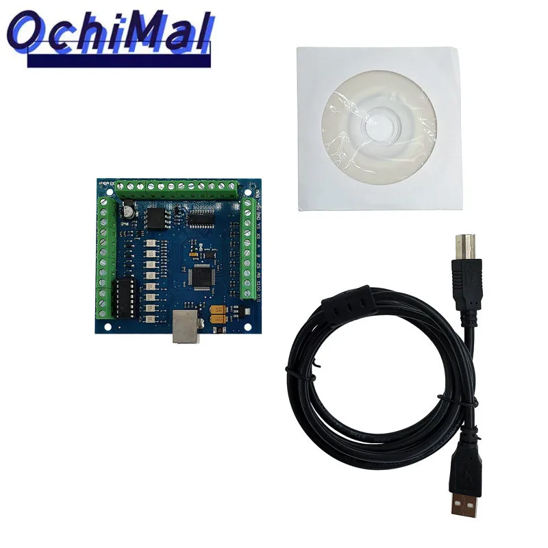 1pcs Breakout board interface driver CNC BOARD USB MACH3 100Khz 4 axis 5 axis interface driver motion controller driver board