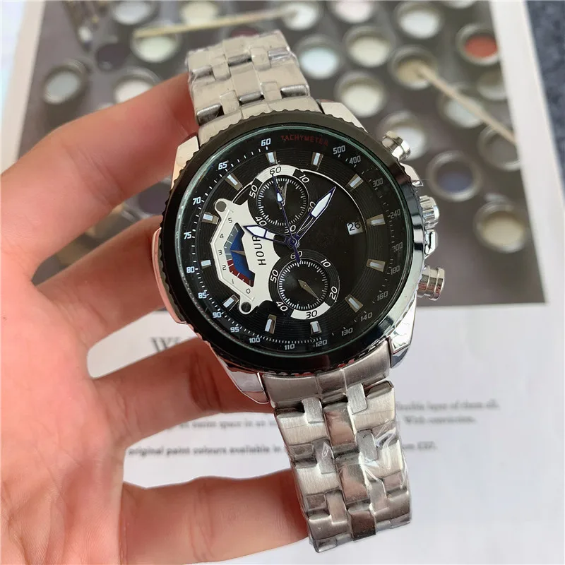 

Men's Watch Stainless Steel Band Japanese Brand Business Watches Quartz Wristwatches For Man Relogio Masculino