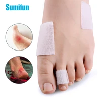 10pcs foot corn sticker waterproof broken toe heel protector pad adhesive patch back blister fleece fabric anti friction d2536