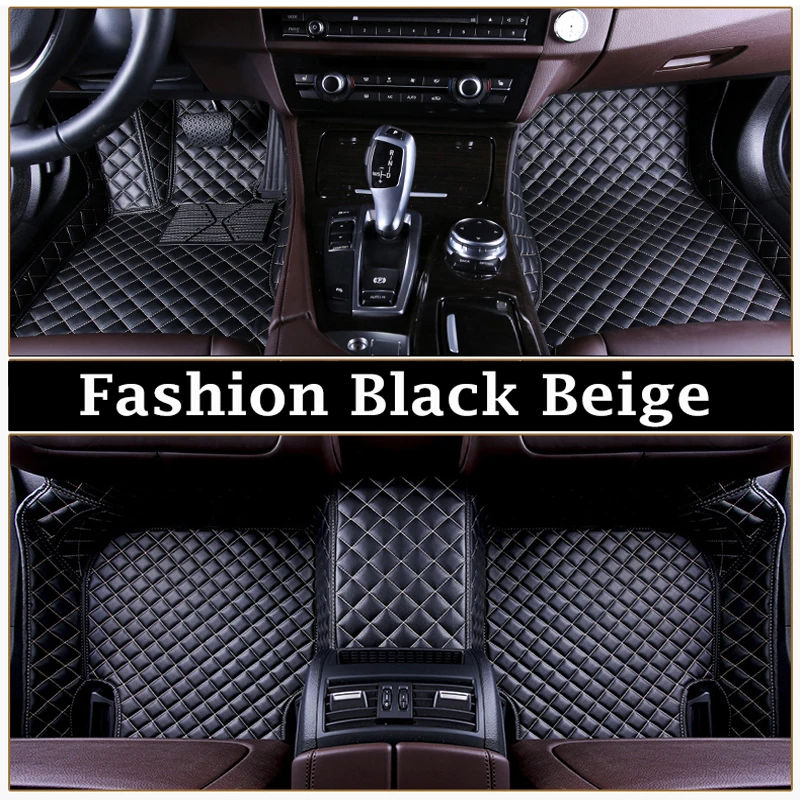 

Leather Car Floor Mats Fit LHD/RHD For BMW 3 Series G20 2018-NOW Year Custom Automobile Carpet Cover Car Accessories