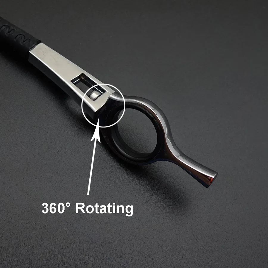 Расческа для филировки нож металлический из нержавеющей стали ручка вращается