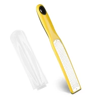 stainless steel lemon zester cheese grater professional kitchen tool for citrus ginger nutmeg garlic chocolate fruits