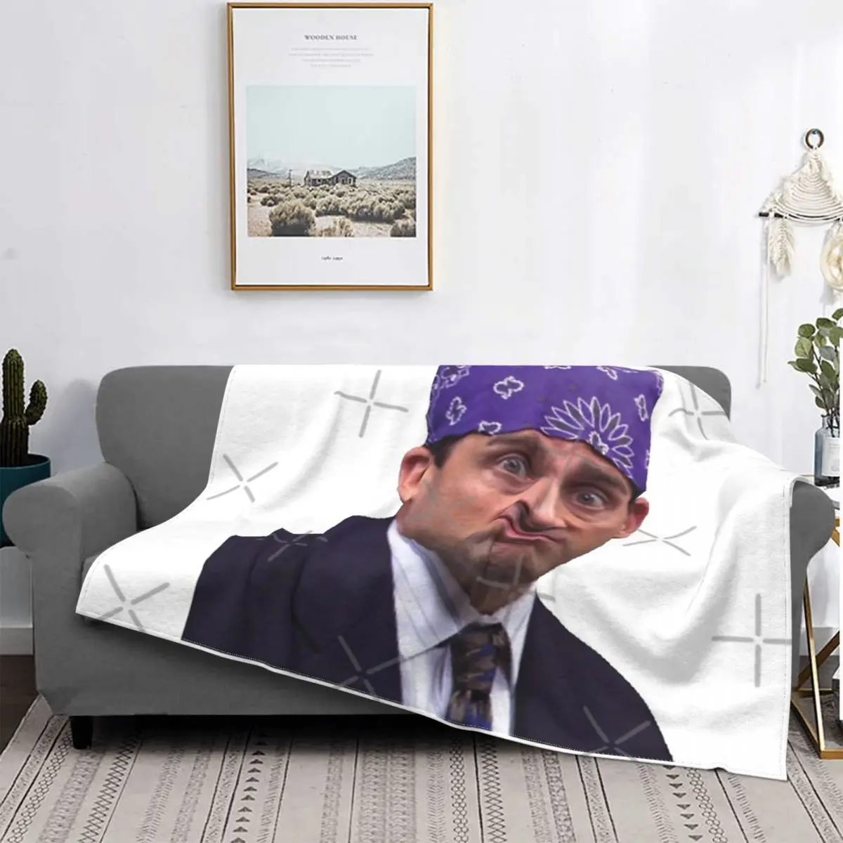 

Manta de Prim Mike 3, colcha de cama a cuadros, manta de playa, manta Kawaii, Manta администраторы