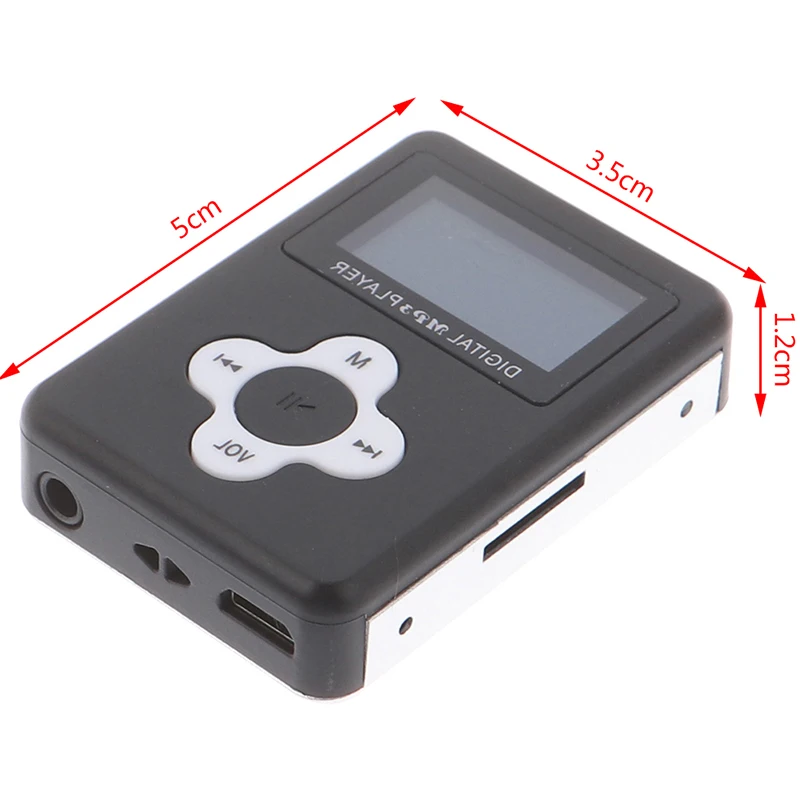 Новое поступление USB мини MP3-плеер ЖК-экран Поддержка 32 ГБ Micro SD TF карта walkman MP3-плеер Мини Прямая