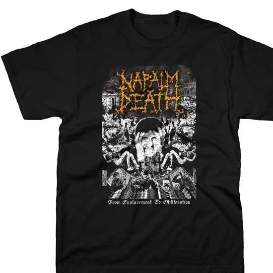 

T-Shirt - Napalm Death - Enslavement to Obliteration