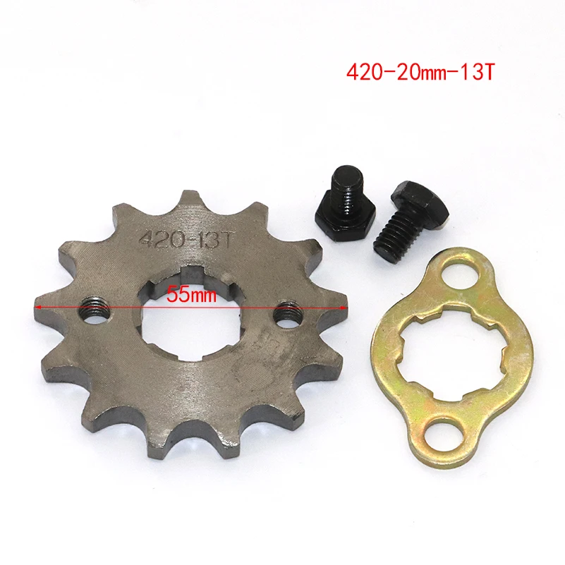 

420 20mm 10t 11t 12t 13t 14t 15 16t 17t 18t 19t engine sprocket for motorcycle atv dirt pit bike go kart 4 wheels quad
