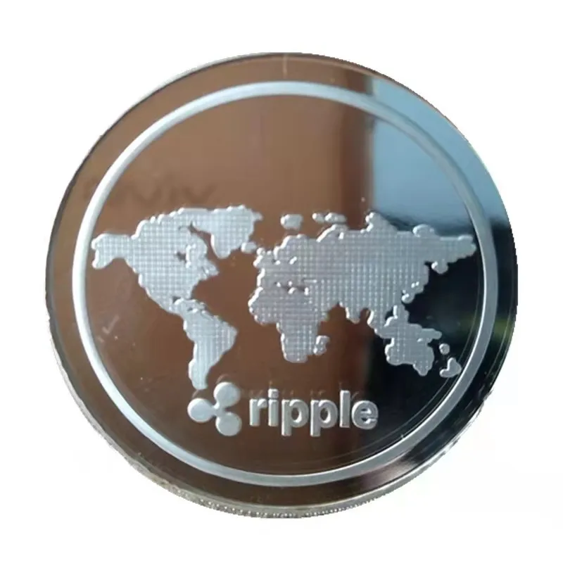 Монеты с золотым/серебряным покрытием 10 шт. декоративные креативные волнистые