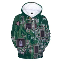 2021 electronic chip 3d printed mens hoodies harajuku streetwear hooded sweatshirts tracksuit men women hip hop fashion hoodie
