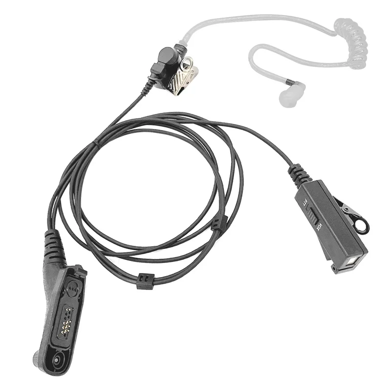 XPR 6350 Earpiece Headset with Mic Compatible with Motorola APX1000 XPR6550 XPR7350 XPR7550 XPR7550e XPR7580e Two Way Radio