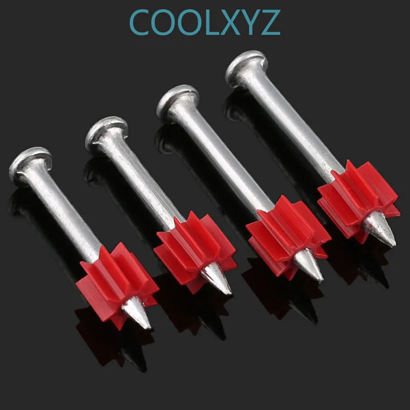 Жесткие цементные настенные стальные гвозди CoolXYZ закаленные рекламные 50 шт. |