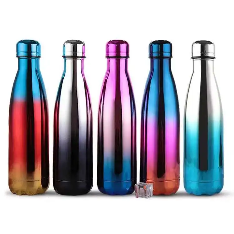 Cola Motion deportes botella de agua resistente taza Monolayer Metal Color beb 350 мл/750 мл 2019 | Дом и сад