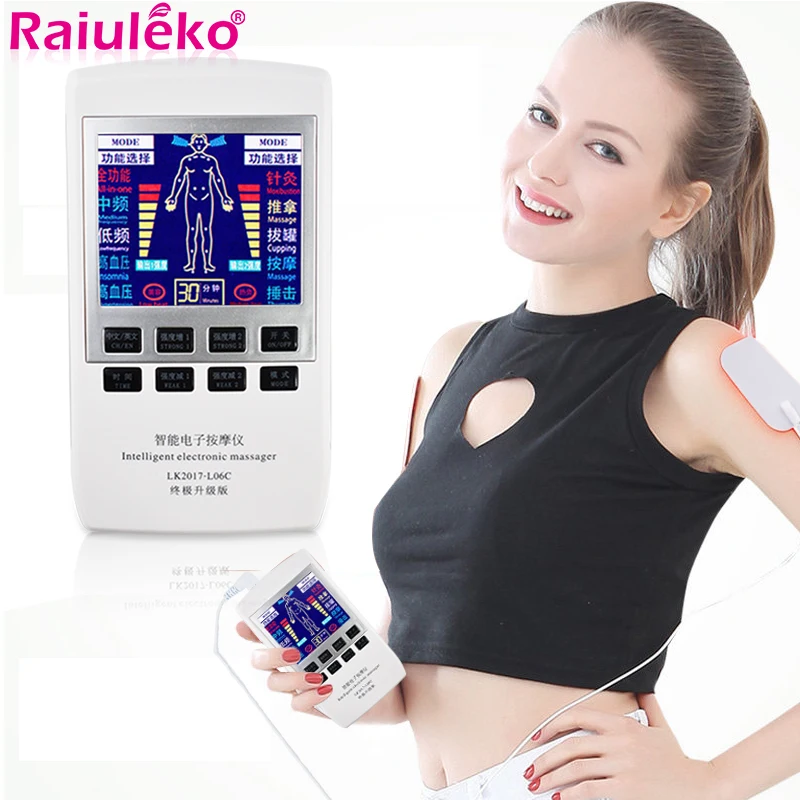 Новые Домашние тапочки Электрический Массажер Десятки Акупунктура импульса