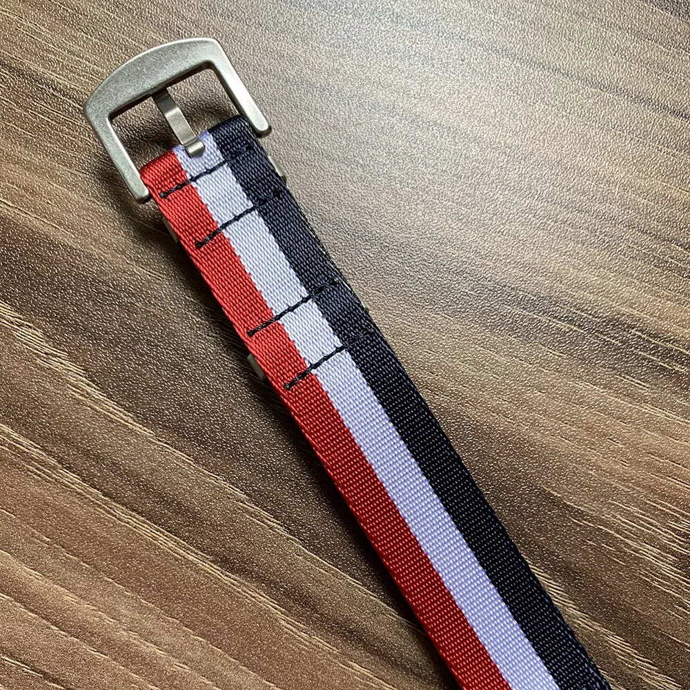 Ремешок нейлоновый для наручных часов спортивный браслет с французским флагом 20