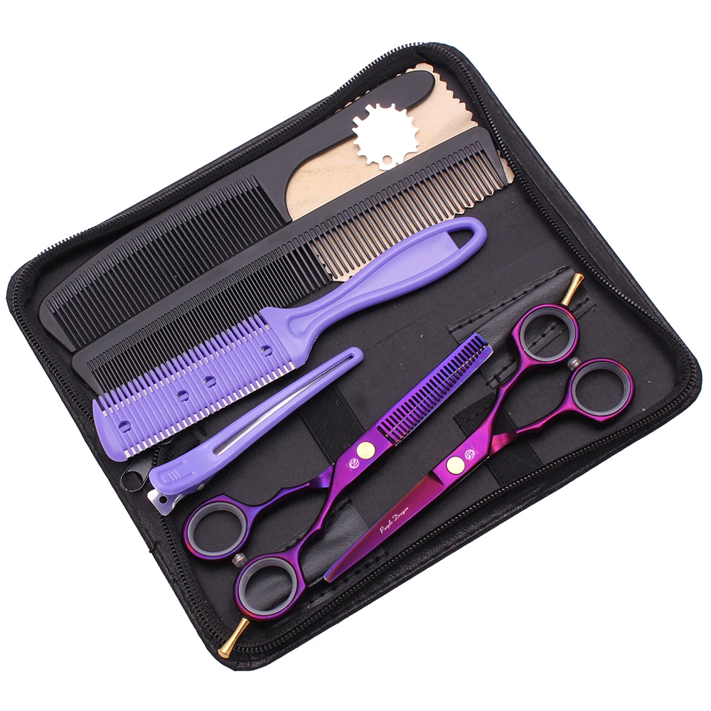 Ножницы для стрижки волос 5 дюйма 6 дюймов набор ножниц с изображением