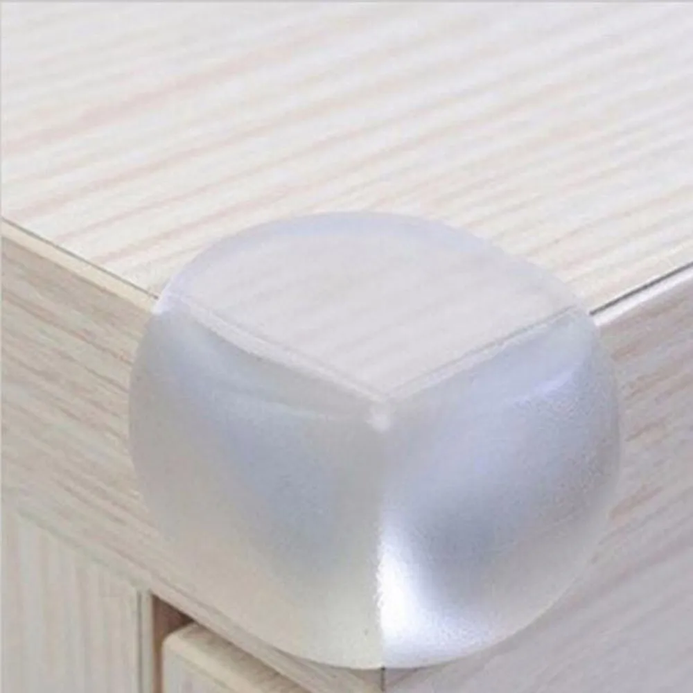 6 маленьких детей безопасности Мягкий Силиконовый протектор стола для угловая