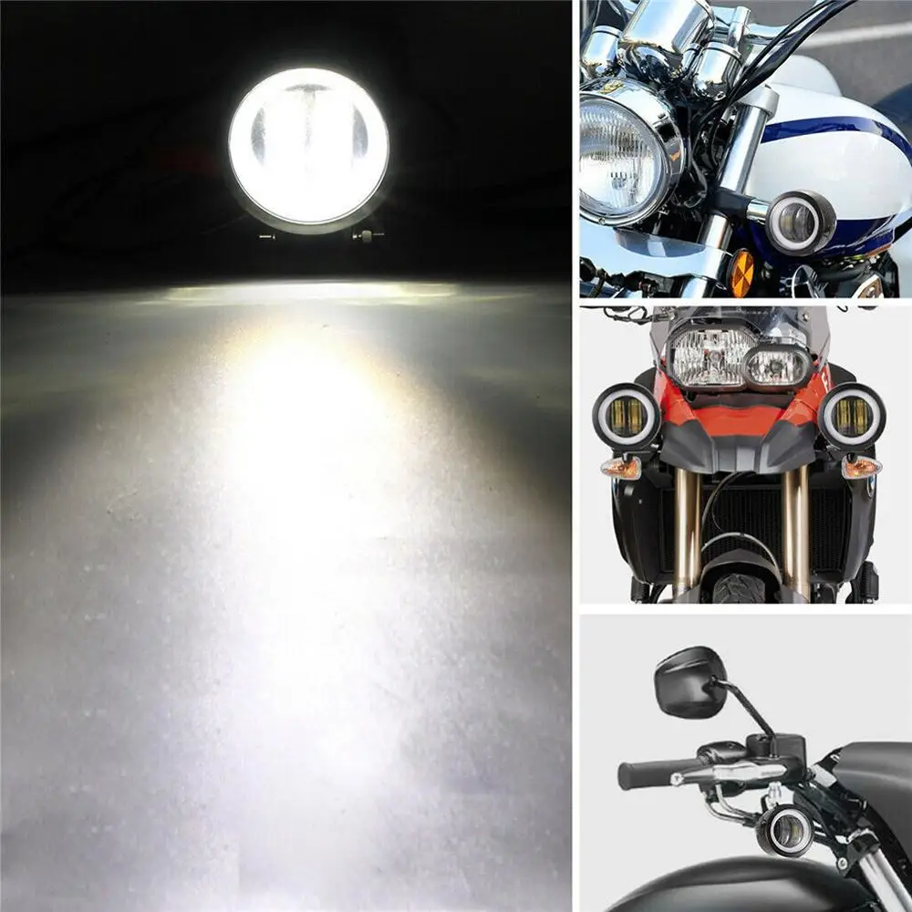 2 шт./1 шт. 20W 12V 24V 6500K Водонепроницаемый круглый светодиодный ночной Светильник s