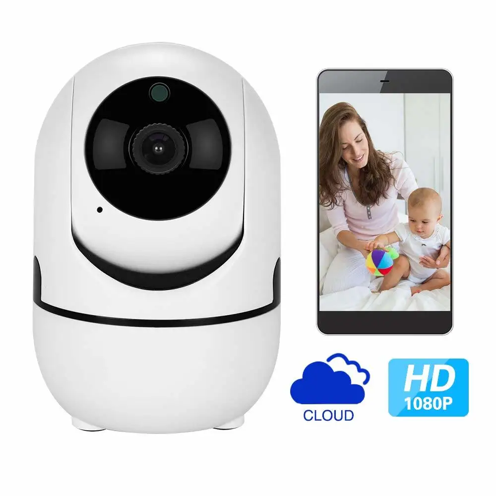 Беспроводная мини IP камера 1080P/720P HD для домашней системы видеонаблюдения|Камеры