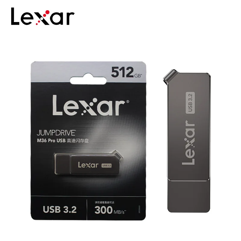 

Lexar JumpDrive M36 Pro High Speed USB 3.2 Gen 1 Flash Drive 512GB 1TB Pendrive Memory Stick For Computer