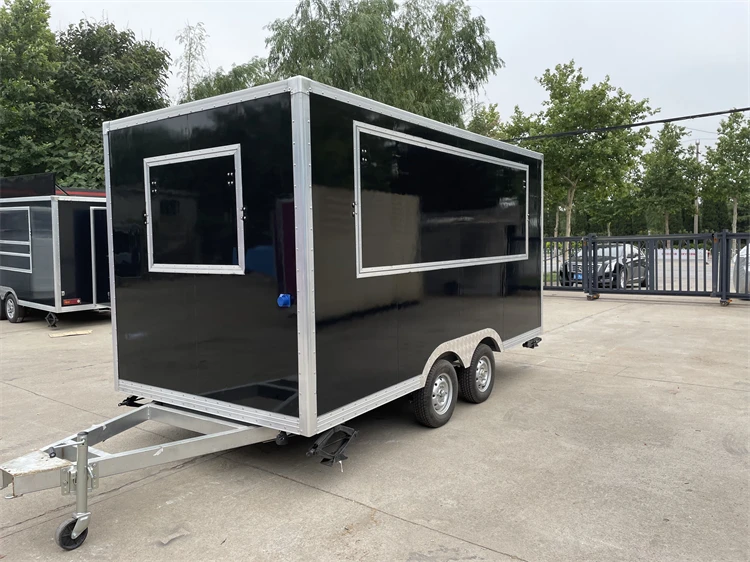 Быстрая доставка Мобильная тележка для быстрого питания длиной 4 м кухонные