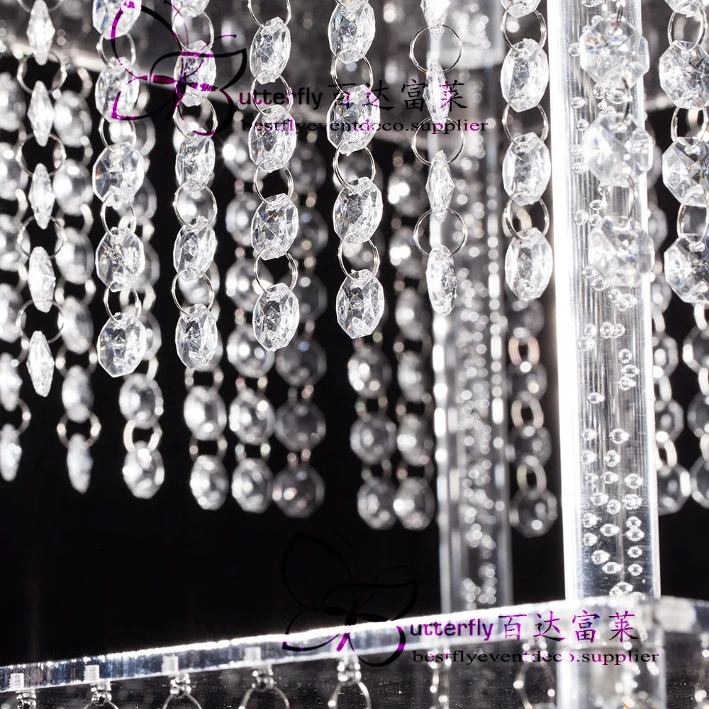 Акриловая многослойная подставка для торта украшение из искусственных