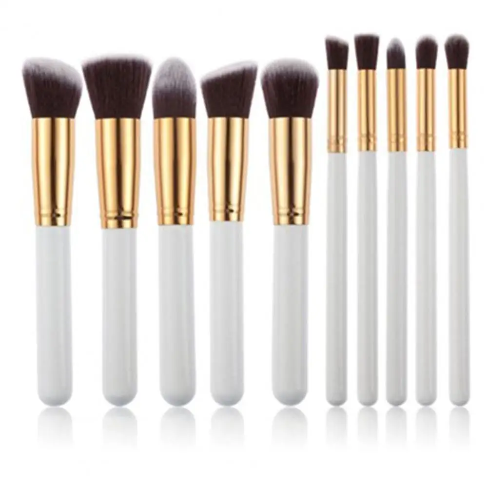 

10Pcs/Set Face Foundation Eyeshadow Powder Blusher Soft Brush Makeup Tool Kit
