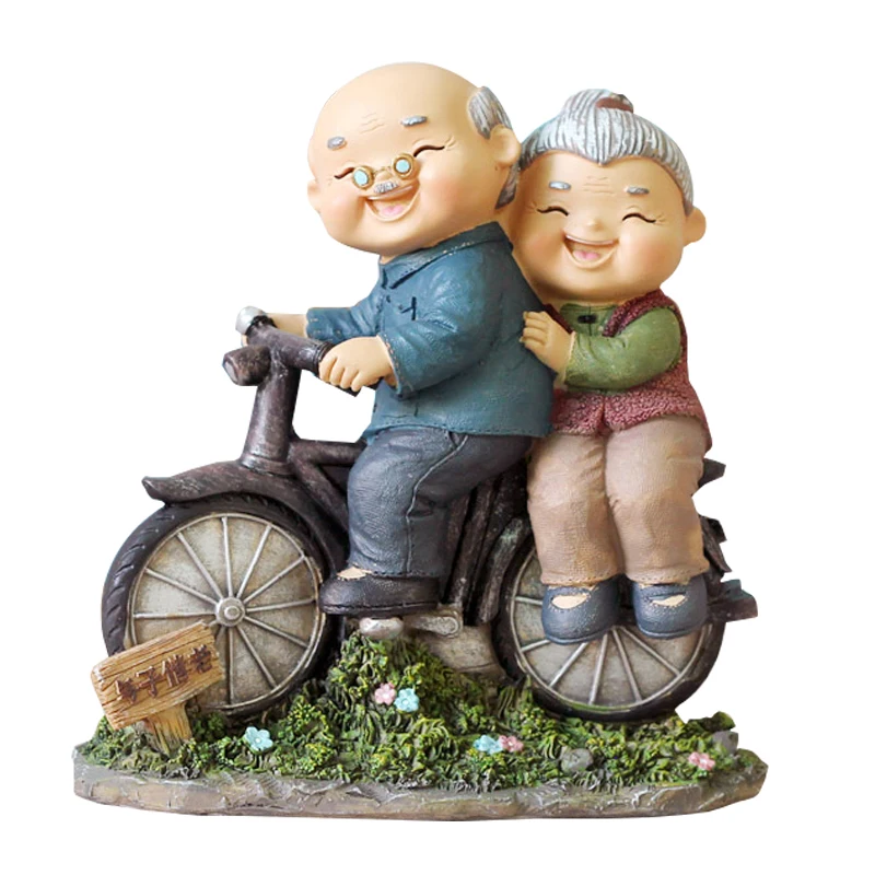 Миниатюрная модель из смолы ручной работы украшение для езды на велосипеде