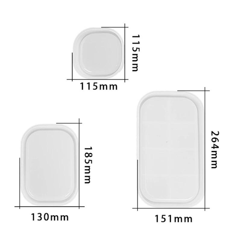 

2021 New DIY Oval Tray Epoxy Resin Mold Dish Plate Serving Board Casting Silicone Mould