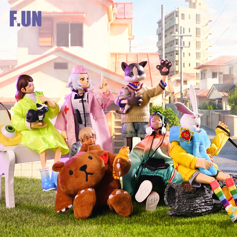 COME4ARTS-figuras de Hospital para mascotas, caja sorpresa, juguetes, lindos figuras de acci&oacute;n de Anime, modelo de escritorio, adornos, decoraci&oacute;n, colecci&oacute;n de regalos-4