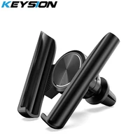 keysion universal car phone holder long holder phone in car air vent mount car holder stand for iphone samsung xiaomi huawei lg