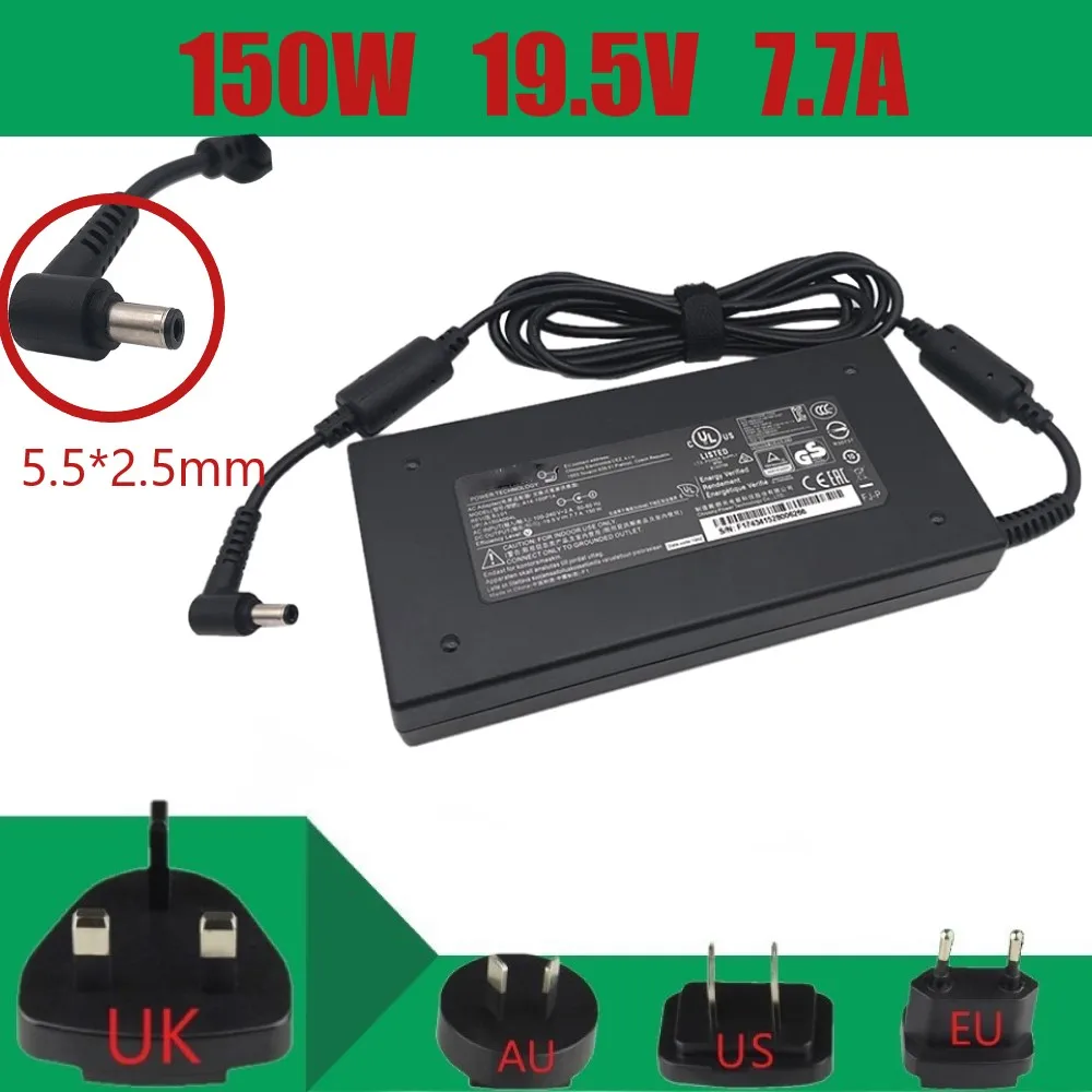 Оригинальный A14 150P1A 19 5 v 7.7A блок питания для CLEVO W650KK1 P671RA MSI GS70 GP73 GS60 GS63 GE62 GS63VR