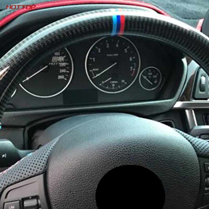 Pаспродажа Для BMW F15 в сборе без рычага переключения передач весло углеродное волокно руль перфорированный кожаный руль