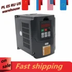 Инвертор переменного тока VFD 1500W 1.5KW 2200W 2.2KW, регулятор скорости, однофазный вход 110v 220v 380v, 3-фазный выход для двигателя шпинделя