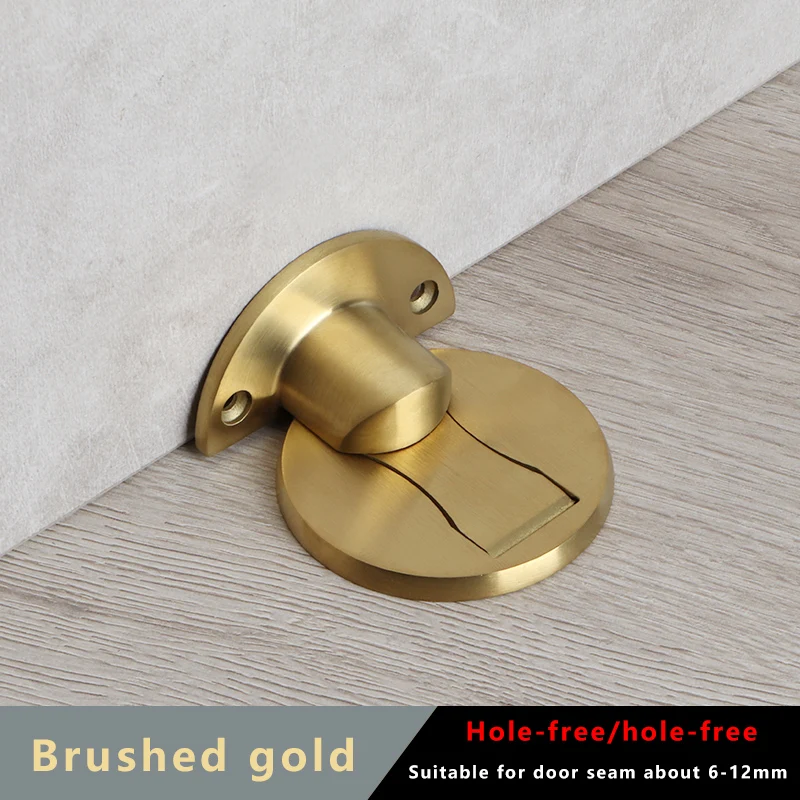 Магнитный дверной всасывающий Невидимый блок из нержавеющей стали 304 без